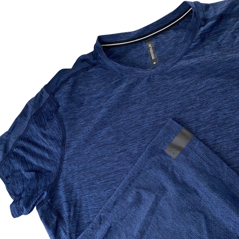 Ten Thousand Versatile Shirt Mens Medium Blue Athletic Workout Gym CrossFit MMA - Picture 5 of 9
